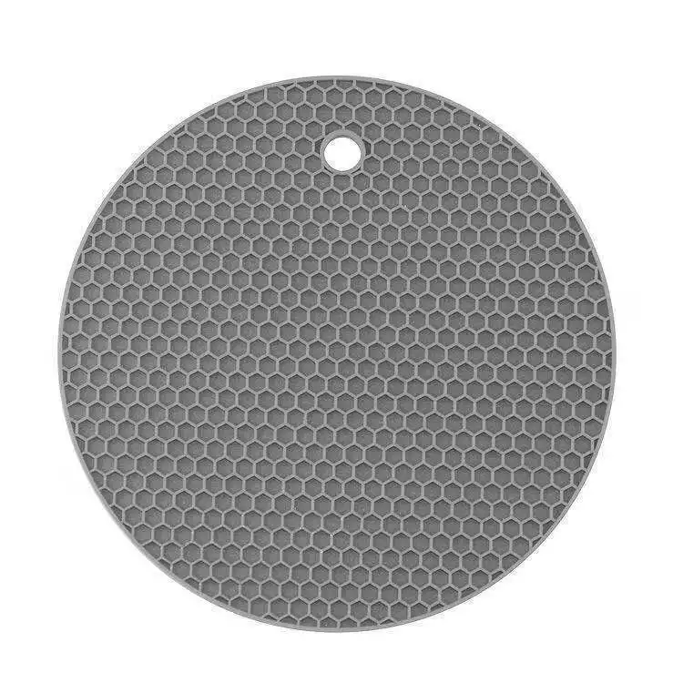 Sottopentola in silicone nero di alta qualità sottopentola resistente al calore per piatti caldi cuscinetti caldi extra spessi per cucina versatili antiscivolo morbidi supporti per pentole da cucina