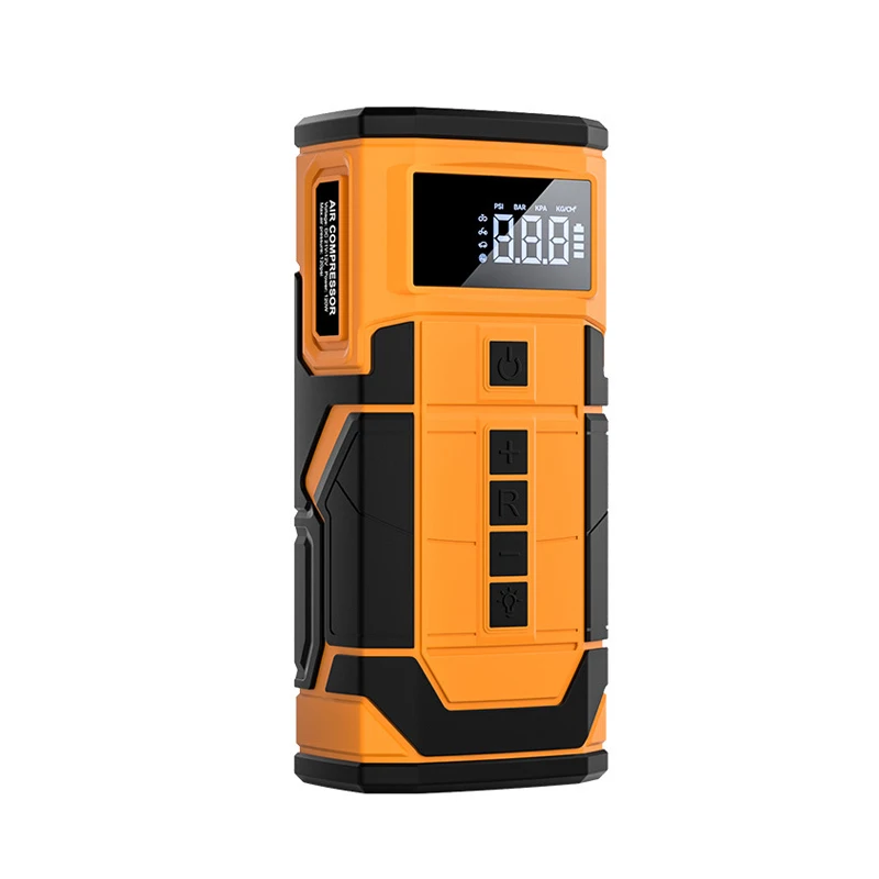 New Wireless 150PSI Jump Starter Battery Booster Battery Tire Inflator Portable Air Compressor Air Pump with Digital Display - view 5