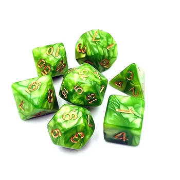 Polyhedral bulk dice wholesale acrylic16mm d d dice game