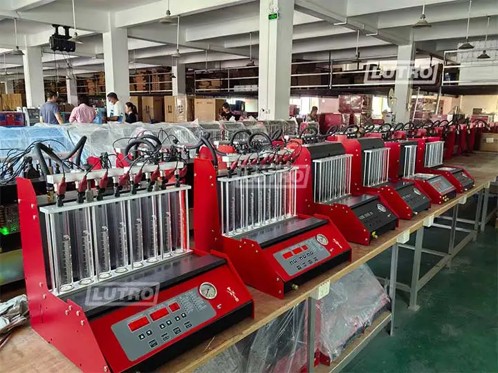 Injector Cleaning Machine SY-6D Fuel Injector Test Equipment for Sales