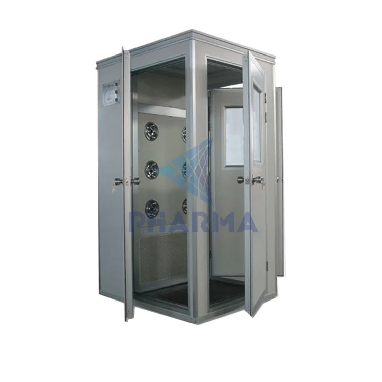 product-PHARMA-Best Quality Food Industry Class 100 Portable Cleanroom Steel Stainless Air Shower-im-1