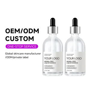 OEM Private Label Skin Care Whitening Anti Aging Vitamin C Niacinamide Moisturizing Facial Peptide Hyaluronic Acid Essence Serum