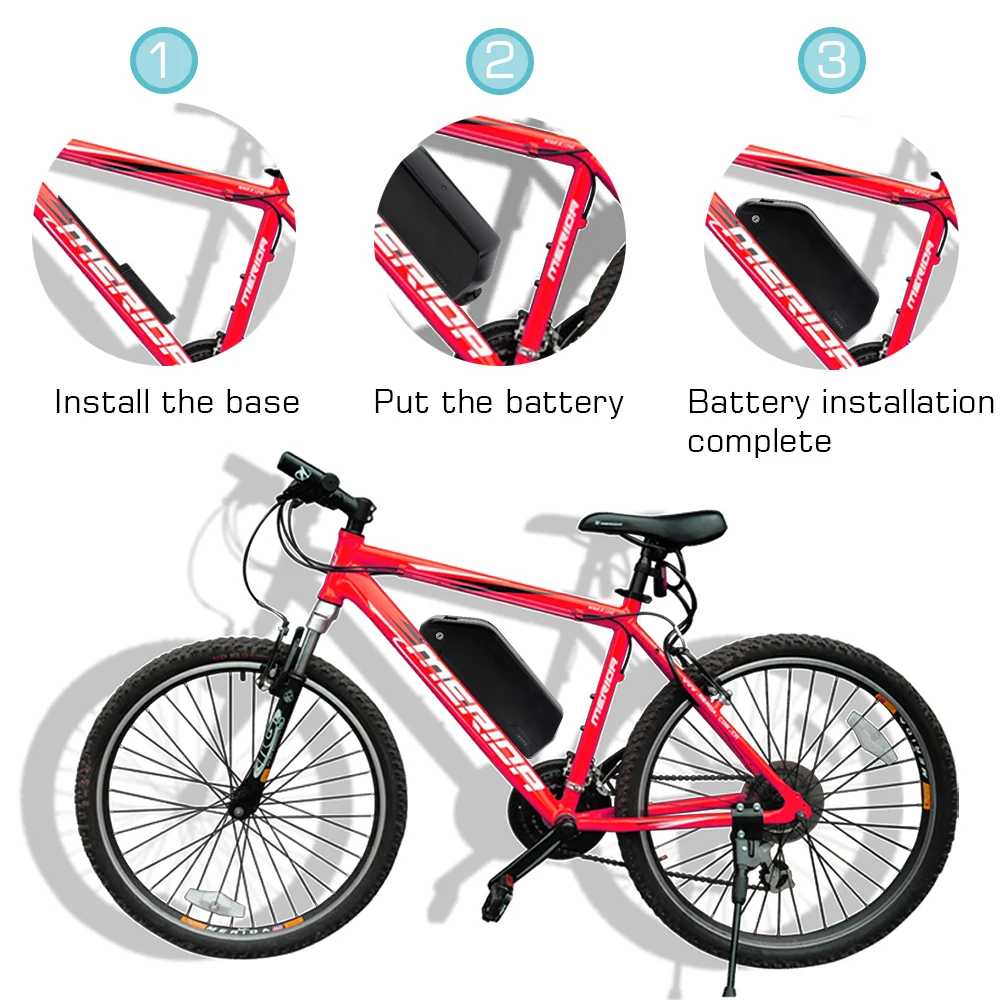 AU Fast Shipping Jumbo Shark Battery for 750W-1500W E-bikes