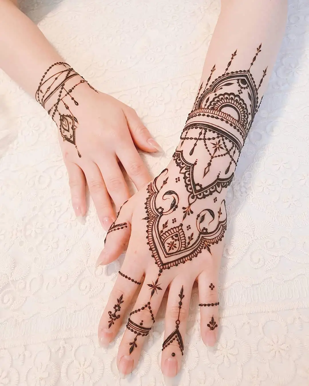 Wholesale 12 Sheet Henna Tattoo Stencils Hand Temporary Tattoo Stickers  Indian Arabian Self Adhesive Tattoo Templates From malibabacom