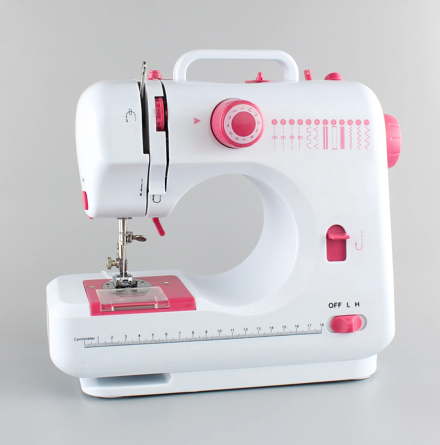 Mini Portable Electric Apparel Sewing Machine FHSM-505G Sewing Maquina De Coser Factory Price
