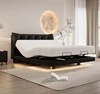 Bed with 2 motors+Mattress