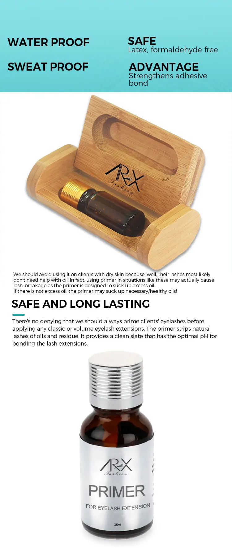 Private Label Lash Primer And Bonder Kash Primer And Bonder For Eyelash