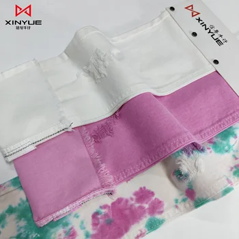 Sustainable Eco Friendly Hemp Organic Cotton Raw Denim Fabric Color Customized For Garments Hemp Denim Fabric