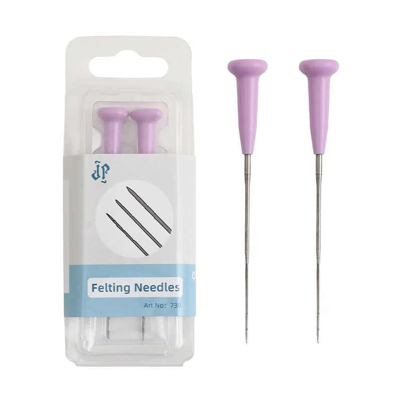 Wool Felting Needle with Comfortable Grip Needle Felting Supply for Beginner Professional Felting Wool Project