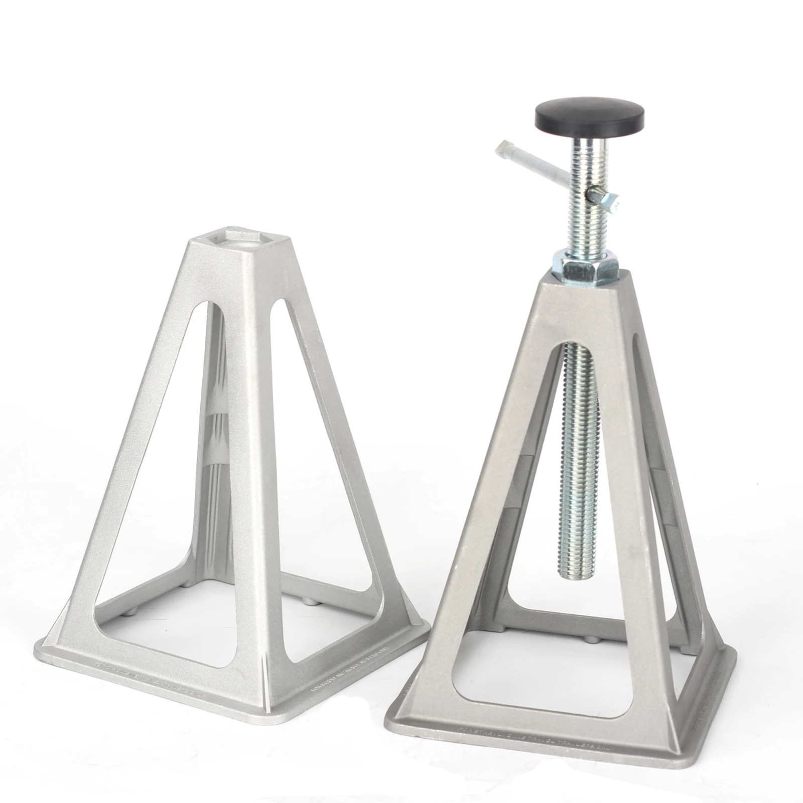 RV Stabilizer Jacks, Stack Jack Stands for RV Camper Travel Trailer, with Additional Screw Nuts and Cushion Rubber Mats