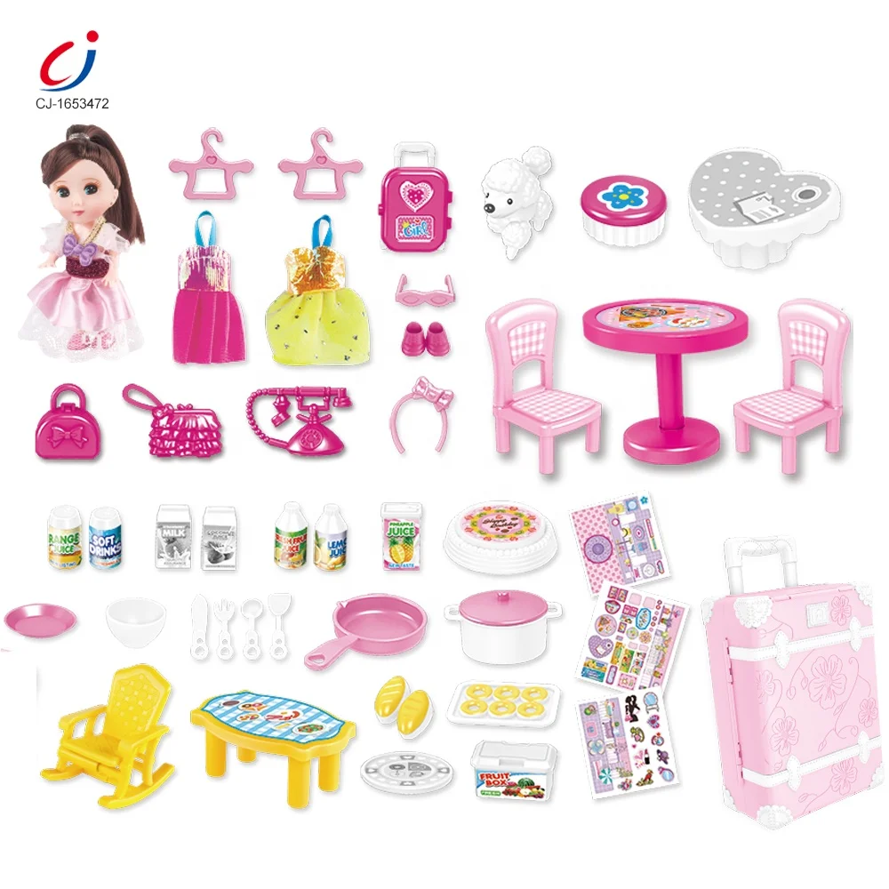 Maleta Miniatura Con Ruedas Para Casa De Muñecas – ABS Resistente, 17x9.8x4.8 Cm, Ideal Para Jugar Y Decorar