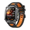 Black-Orange Silicone