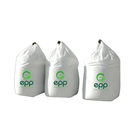 Laminated and UV Treated Big Bulk 1ton Tote Big Bag 1000kg Loading One Loop Jumbo Canvas Tote Bag 250kg Bulk Bags
