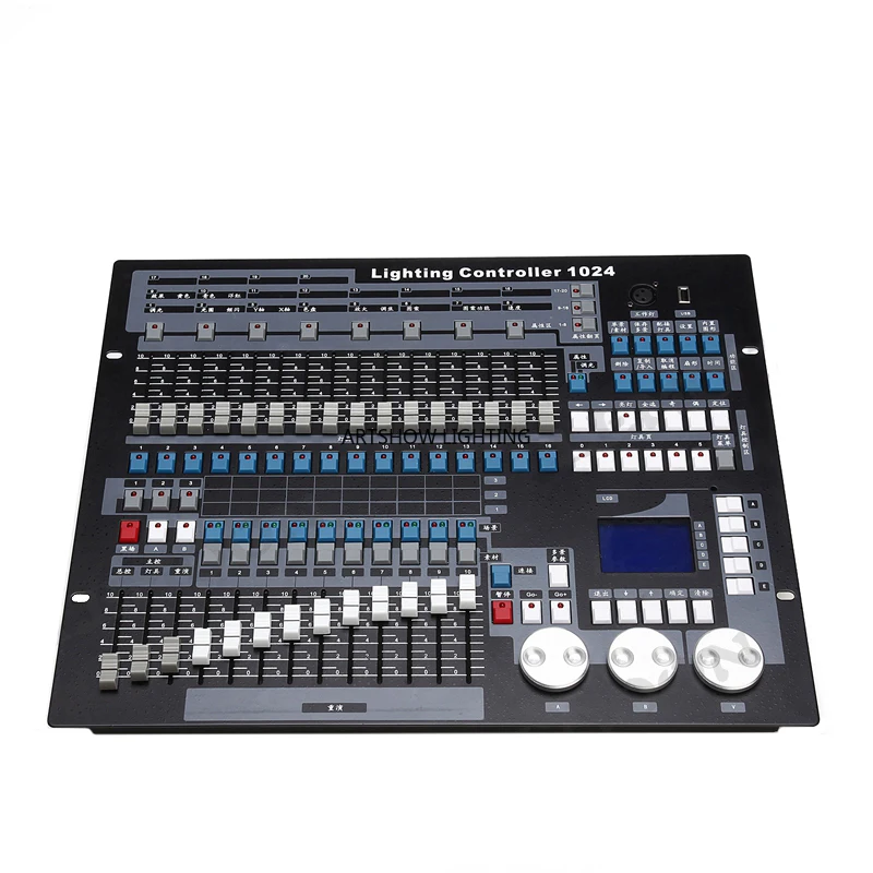 Flightcase Packing DMX 1024 Console Professional Stage Effects Lighting Projector LED Par Moving Heads DJ Lights DMX Controller