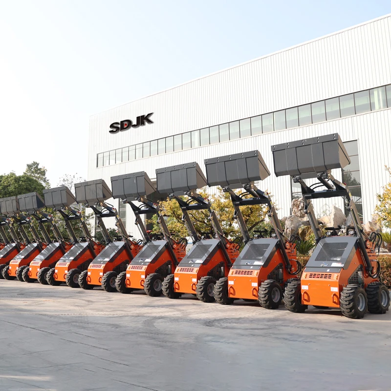 Бесплатная доставка сельскохозяйственный колесный погрузчик EPA с бортовым поворотом 500 кг маленький мини-погрузчик на продажу