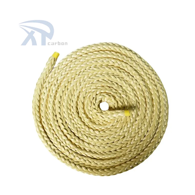 Fireproof Corda Aramida Cord Braided Kevlars Aramid Rope 2mm 3mm 10mm for Rescue protection