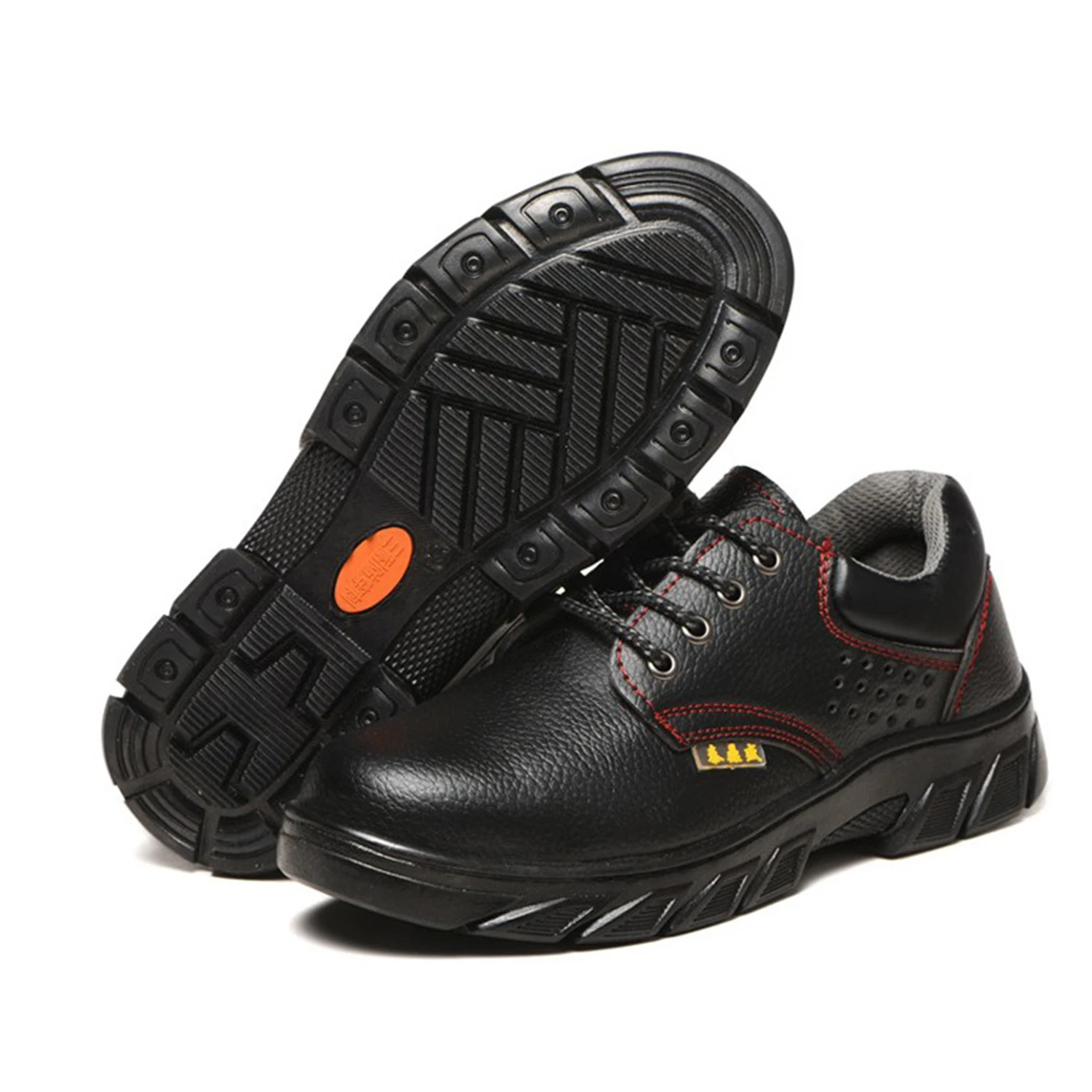 China Antideslizante Industrial Resistente al ácido Suave Nubuck Chef  Zapatos Trabajo Mujer Pioneer Zapatos de seguridad de cuero