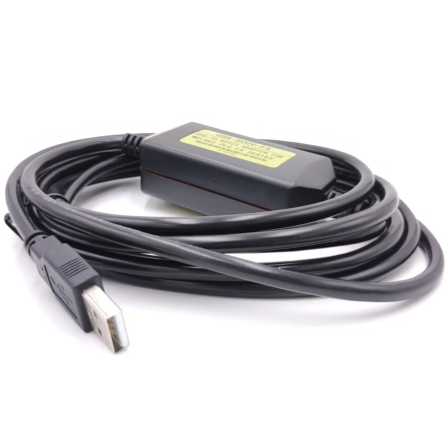 Plc Programming Usb-sc09-fx Cable For Mitsubishi Melsec Usb To Rs422 ...