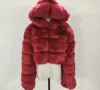 Red long fur