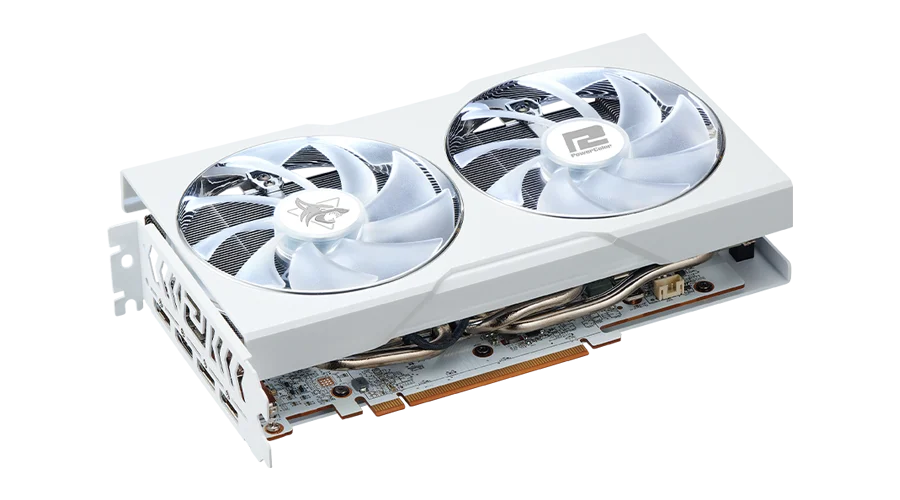 新品 POWERCOLOR Hellhound Spectral White AMD Radeon RX 6650 Xt