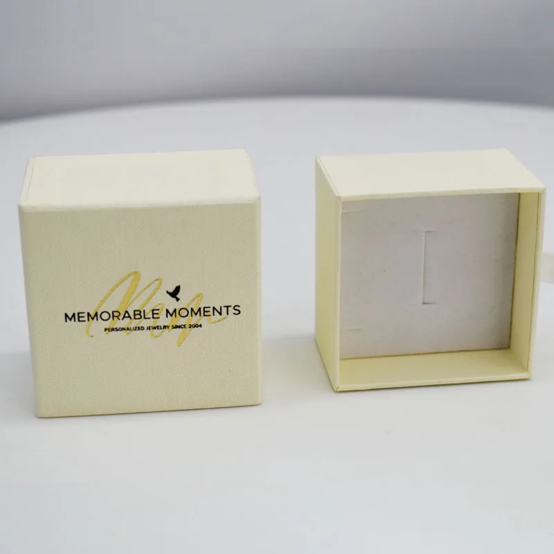 Luxury Custom Cardboard Drawer Sliding Necklace Earring Bracelet Ring Custom Gift Paper Packaging Jewelry Box supplier