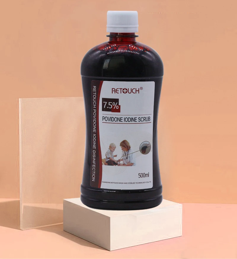 High Quality Disposable Povidone /PVP Solution Iodine Disinfectant for Skin Disinfection