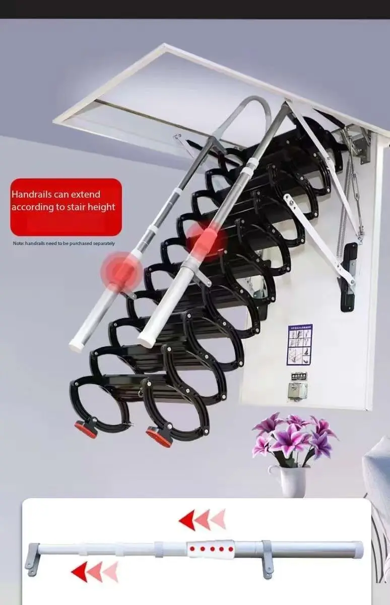 Electric Model Retractable Hidden Staircase| Alibaba.com
