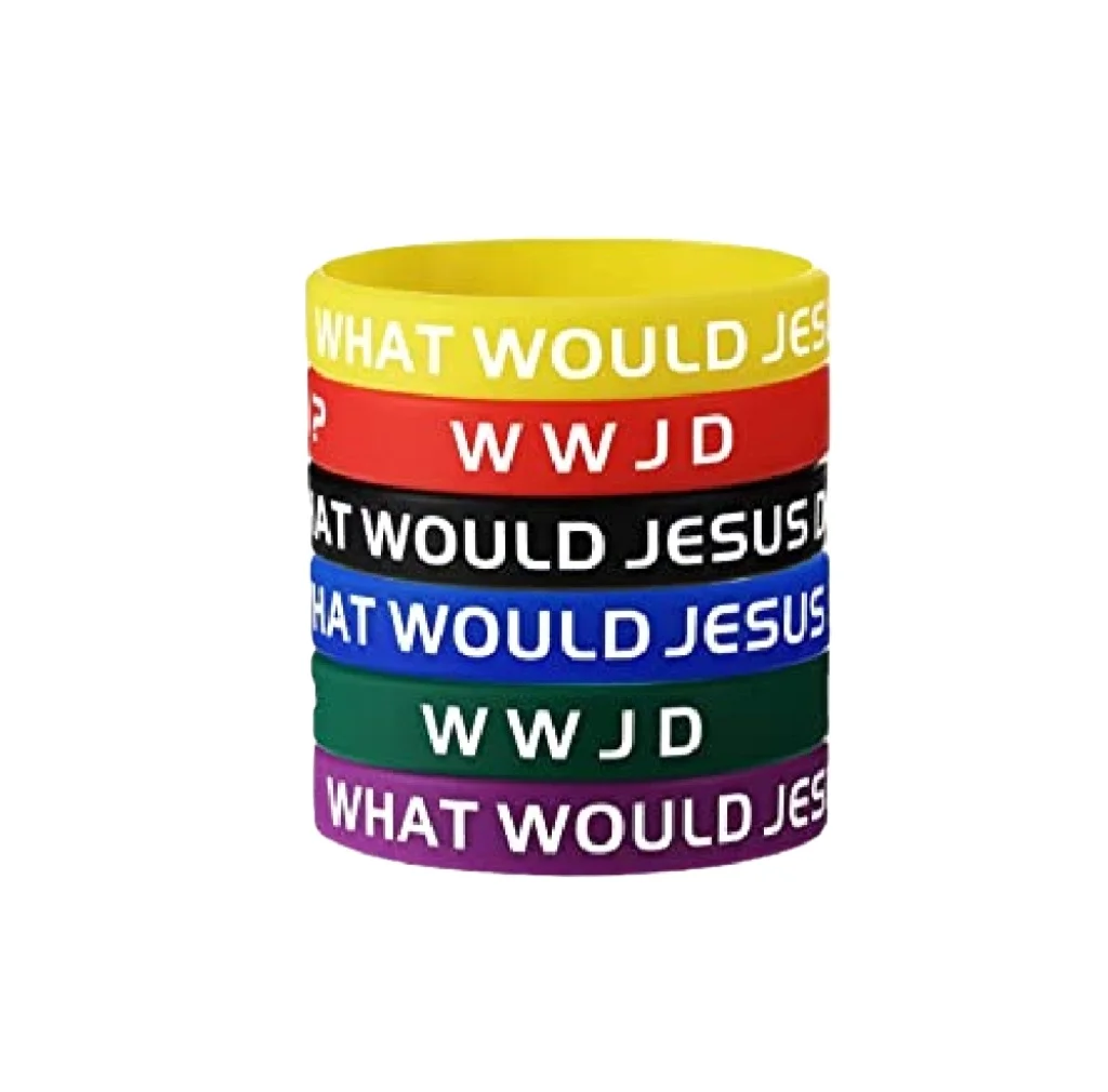 customized wwjd gift rubber silicone bracelet| Alibaba.com