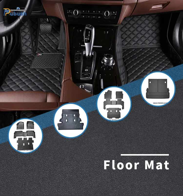 All Weather 3d 5d Car Floor Mats Floor Liners For Suzuki Jimny Trunk ...