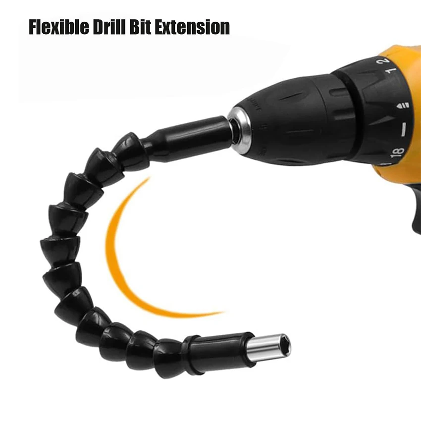 Flexible Shaft Extension Screwdriver Drill Bit Holder Link For ...