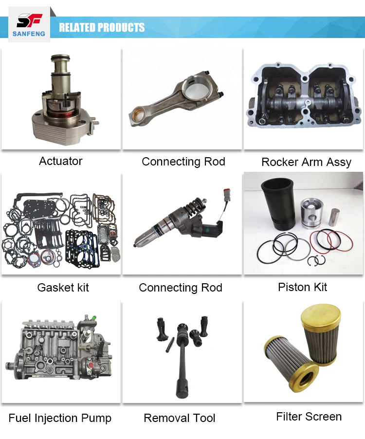 High Quality Diesel Engine Spare Parts Crankshaft and Bushing Bearing ...