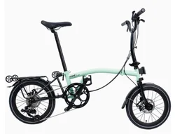【しんさん様】mint bike mint t9b 9速 折りたたみ自転車 ミント折りたたみ自転車,ディスクブレーキ,9スピード,3折りたたみ