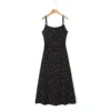 vestido lencero negro