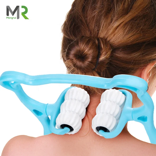 Mr Multifunction Portable Neck Massager 6 Balls Neck Massager Roller