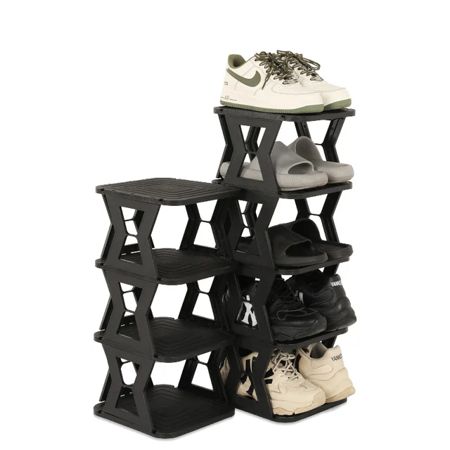 Multi-layer shoes storage rack organizer shoe shelf stand folding storage rack