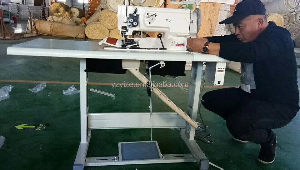 Automatic Tape Edge Folder Machine for Carpet Overedging & Quilt Sewing ...