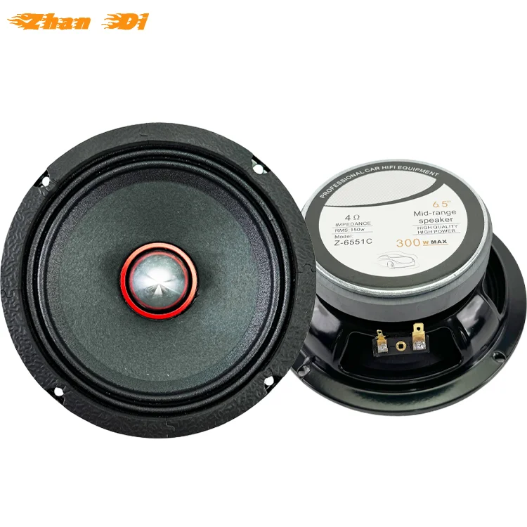 Factory High Quality Inch Car Speakers 300 Watts 4Ohm Mid Car