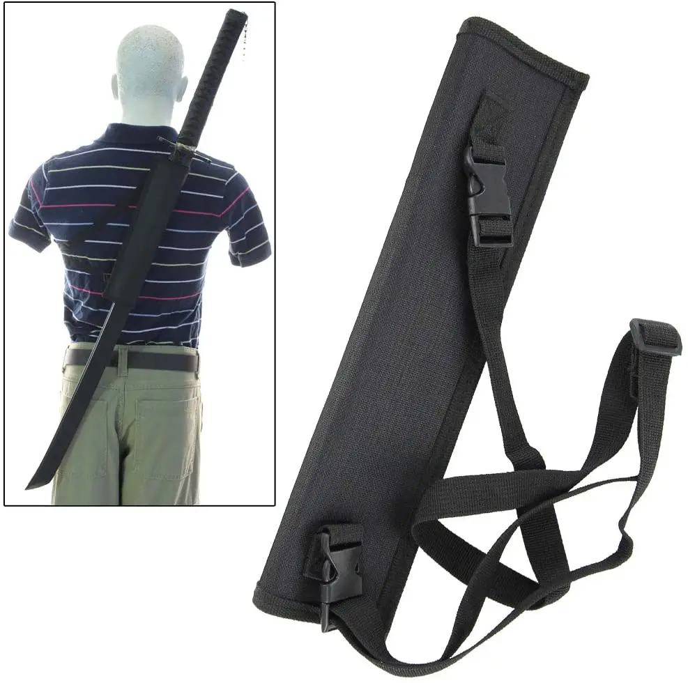 Étui Bandoulière Épée Taichi Katana - Sac De Transport Toile Robuste Pour Sabre Japonais Ou Chinois - Protection Samouraï