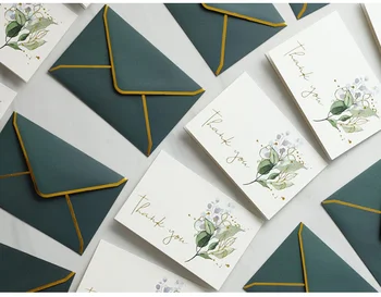 New Product Paper Greeting Cards Acceptable Customization Personalise Postcard Luxury Customized Thank You Cards