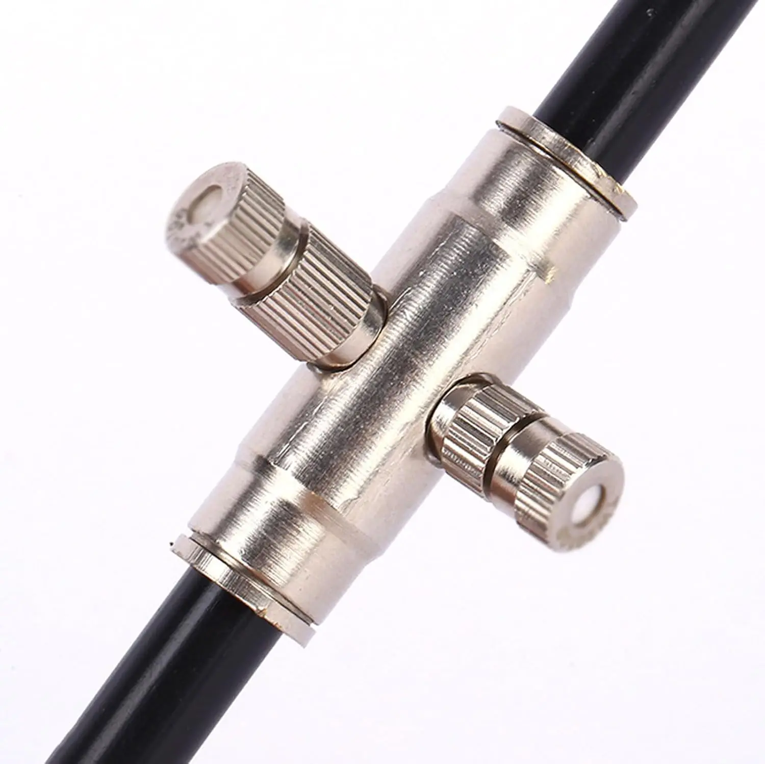Hose Quick Connect Fog air Atomizing Humidification Moisture Dust Control Water Mist Sprayer Nozzle Fittings for Cooling System