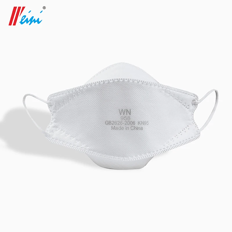 
Best Selling Mask Wholesaler KN95 Respirator In Fish-shaped 3 Filter Layers (958) 