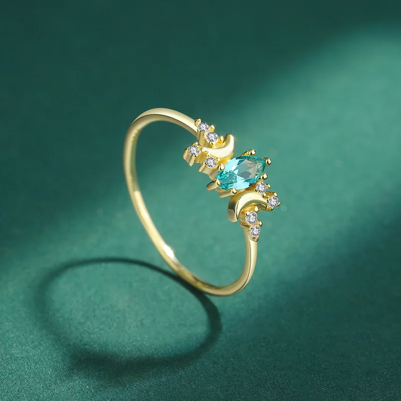 High Quality Delicate Elegant Cubic Zirconia 925 Sterling Silver Thin