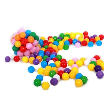 Ensemble de 50 balles souples multicolores - Boutique en Ligne de Jeux