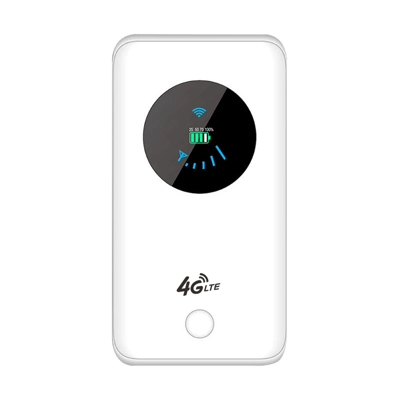4G Wireless Router Battery Capacity 10000mAh Mobile Wifi 4G Router Port 4G Mobile Hotspot Pocket Router With SIM Card Slot