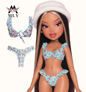 MLY Custom New Hot Selling Sexy Bikini Print  Bikini Bathing Suit Beachwear Swimwear Swimming Wear Women