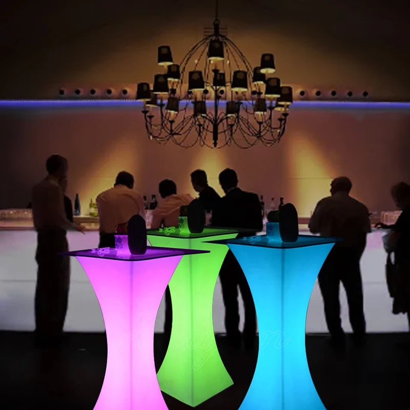 New 16 Color Change Led Light Bar Table And Chair Party Furniture Rechargeable &led Furniture