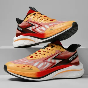 Autumn New Lovers Running Shoes Mesh Upper EVA Lightweight Breathable Non-slip Wear-resistant Outdoor Sports Casual Shoes