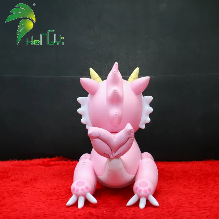 PInk Inflatable Dragon Toy, Hongyi Custom Inflatable Dragon Ride
