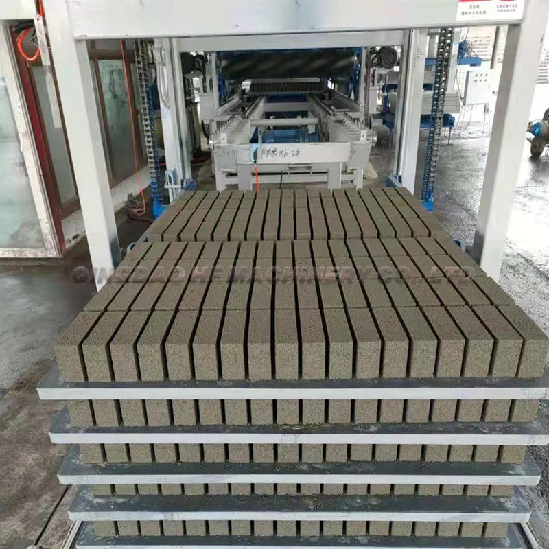 M8 Japanese Tiger Automatic Mold Vibration Concrete Paving Brick Block Making Machine for Sale