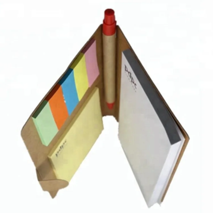 Модный Индивидуальный дизайн рекламный липкий блокнот для записей с пользовательским логотипом